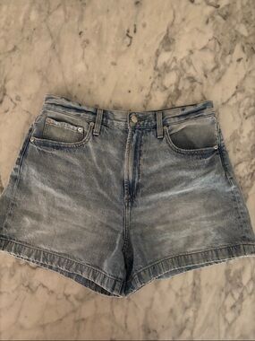 pistola Light Wash High-Rise Saige Denim Shorts - Berkeley wash